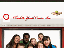 Tablet Screenshot of charlotteyouthcenterinc.org